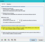 Activación de los esfuerzos internos medios en RF-CONCRETE Surfaces