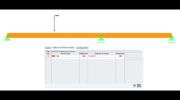 Análisis del historial de tiempo en RF -DYNAM Pro - Forced Vibrations