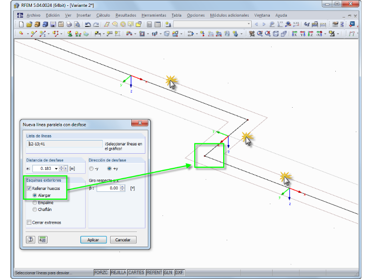 Import und Verwendung einer DXF-Hintergrundfolie