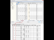 Tablas de resultados de RF-CONCRETE Surfaces