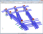 Modelo de estructura portante en RFEM (© GHI)