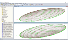 Modelos de reemplazo para membranas en RSTAB (© zapf & co.)