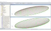 Modelos de reemplazo para membranas en RSTAB (© zapf & co.)