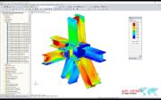 Conexión con tensiones equivalentes en RFEM (© ADS-ERTNER BV)