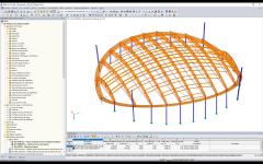 Estructura de cubierta de madera