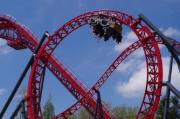 Looping auf der Achterbahn Big Dipper (© Weiß Beratende Ingenieure)