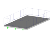 Estructura de soporte de placa