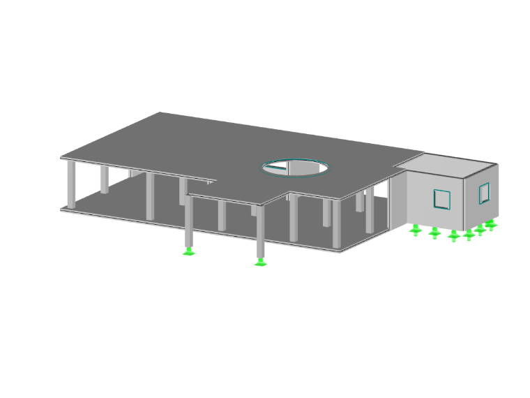 Edificio de hormigón armado