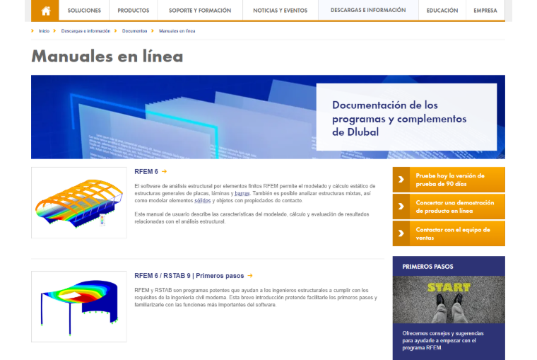 Manuales en línea