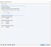 Configuración de la opción para el pegamento en los lados estrechos como predeterminada