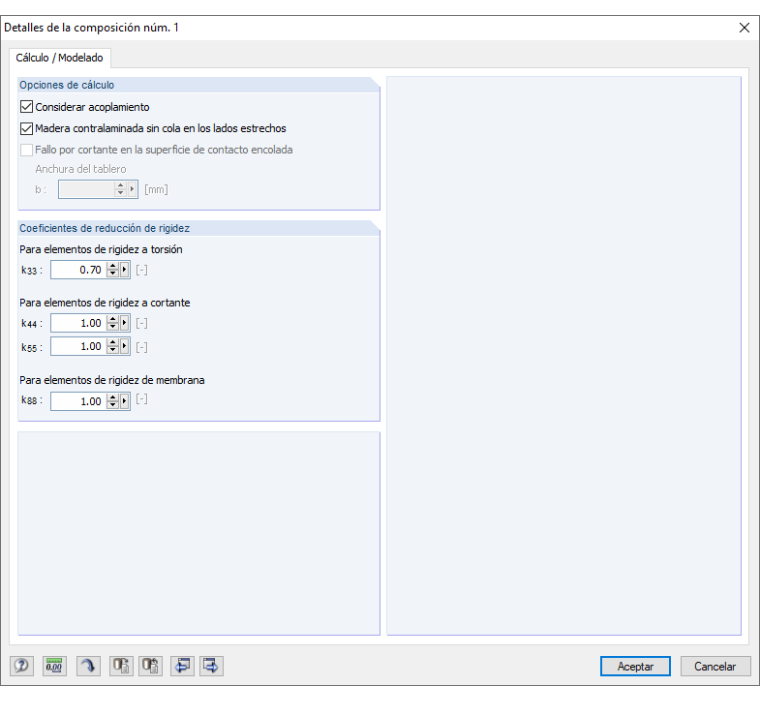 Configuración de la opción para el pegamento en los lados estrechos como predeterminada
