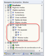Ocultar capas de fondo en el navegador de visualización