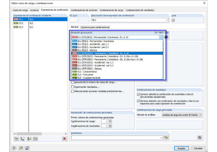 Situaciones de proyecto