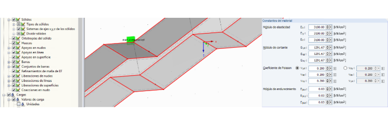 Orientación del sólido