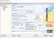 Cuadro de diálogo 1.1 Datos generales en FOUNDATION