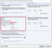 Configuración para la determinación de la tensión del hormigón