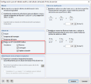 Configuración para el análisis analítico de la flecha con RF-CONCRETE Deflect
