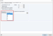 Importar DXF en formato ASCII: Configuración de la unidad de longitud