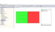 Navegador de proyectos - Mostrar: Colores en el gráfico según la visibilidad