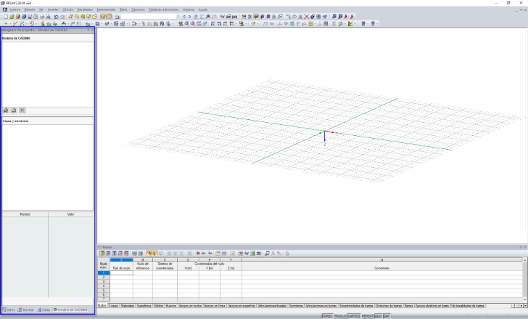 Nueva pestaña Modelo CAD/BIM en el Navegador de proyectos