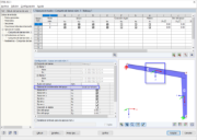Sistema de ejes en RF-/STEEL EC3 Warping Torsion
