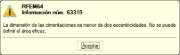 Mensaje de error
