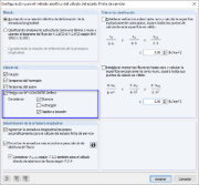 Configuración para el método analítico en el cálculo del estado límite de servicio