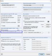Detalles del encepado o encamisado con superficie interior lisa