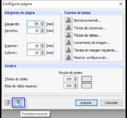 Restablecimiento de la configuración de la página a los valores predeterminados