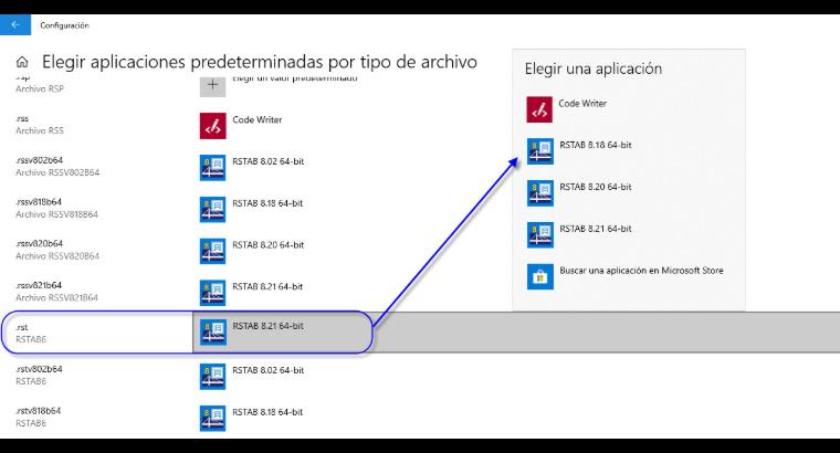 Asignación de aplicaciones predeterminadas en Windows