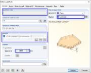 Cuadro de diálogo "Editar superficie" de la superficie núm. 1 con la rigidez de RF-LAMINATE [*S14647729*]