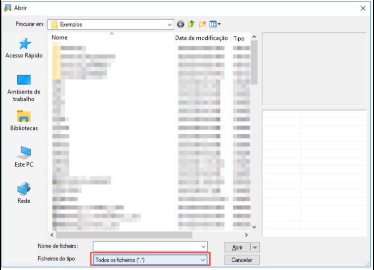 Abrir el cuadro de diálogo "RSTAB 7" con la configuración del tipo de archivo