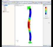 Forma del modo determinada con RF-STABILITY