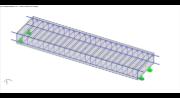 Armadura de RF-CONCRETE Members para viga de resultados en sólido