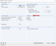 Opciones para la distribución de cargas en barras