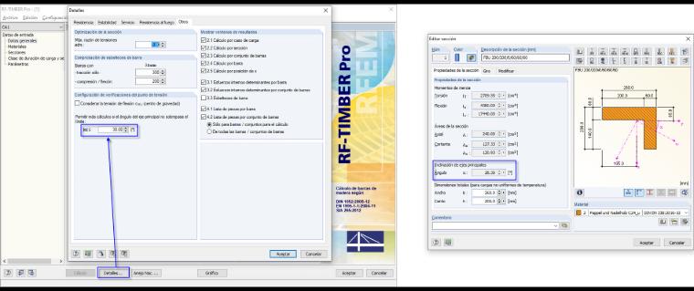 Detalles en RF-TIMBER Pro