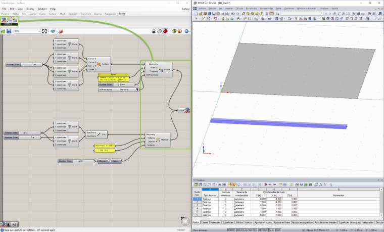 Export von Grasshopper nach RFEM
