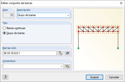 Grupo de barras