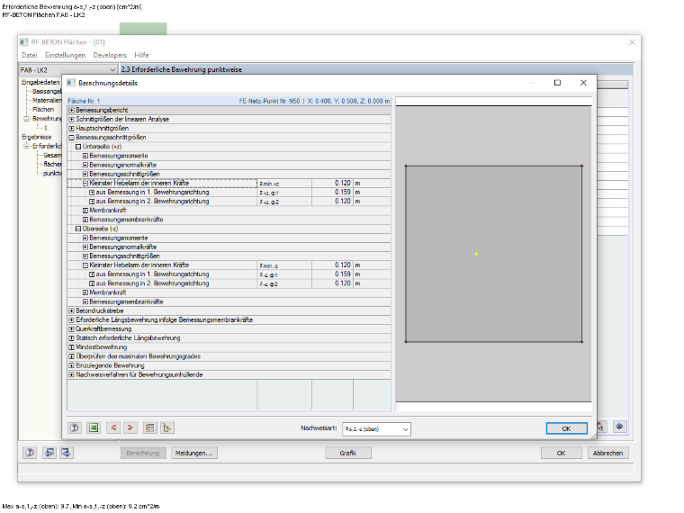 Brazo de palanca con carga de fuerza axial