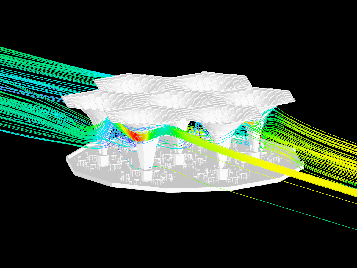 Estructura de rejilla hexagonal