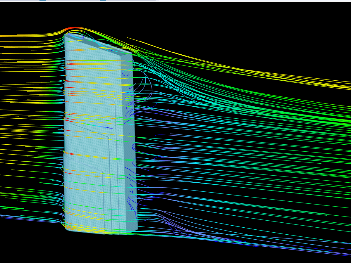 Torre Sama Beirut | Líbano | Simulación de viento