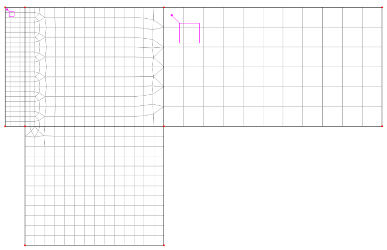 Malla de EF con refinamientos de malla de superficie ajustada