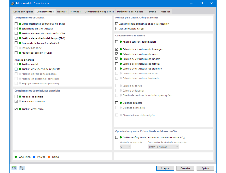 Complementos para RFEM 6