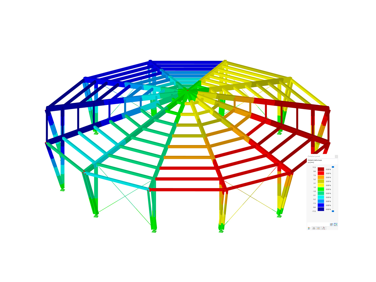 Software de análisis estructural de cerchas y pórticos