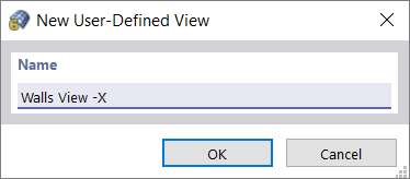 Definición del nombre de la vista definida por el usuario