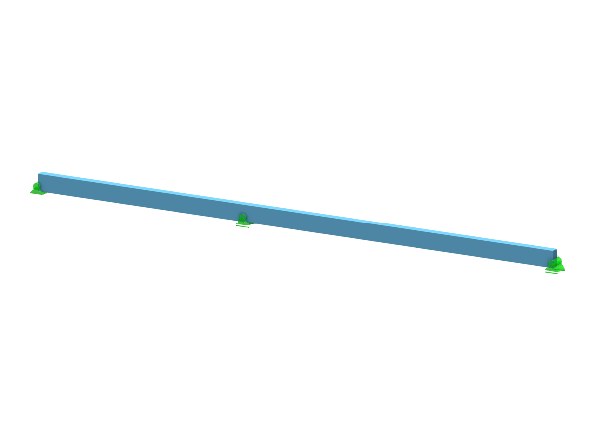Viga continua de la formación en línea | Tutorial de RFEM 6 con Rhino y Grasshopper