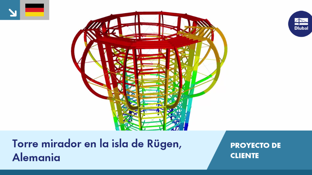 Torre de observación moderna en la isla de Rügen, un proyecto de cliente con un diseño innovador.