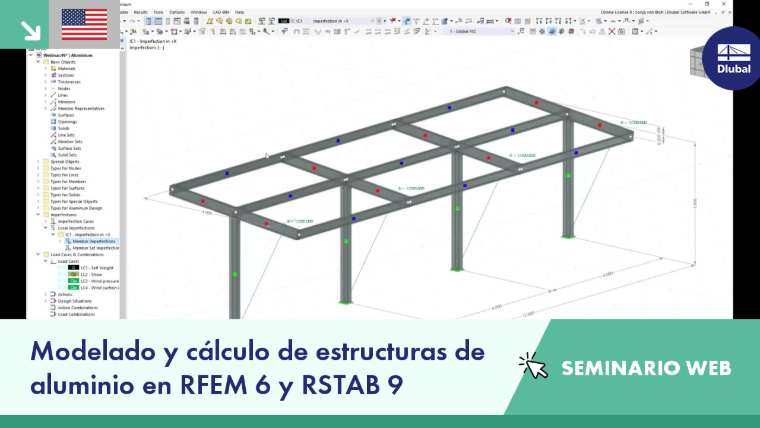 Modelado y dimensionamiento de estructuras de aluminio