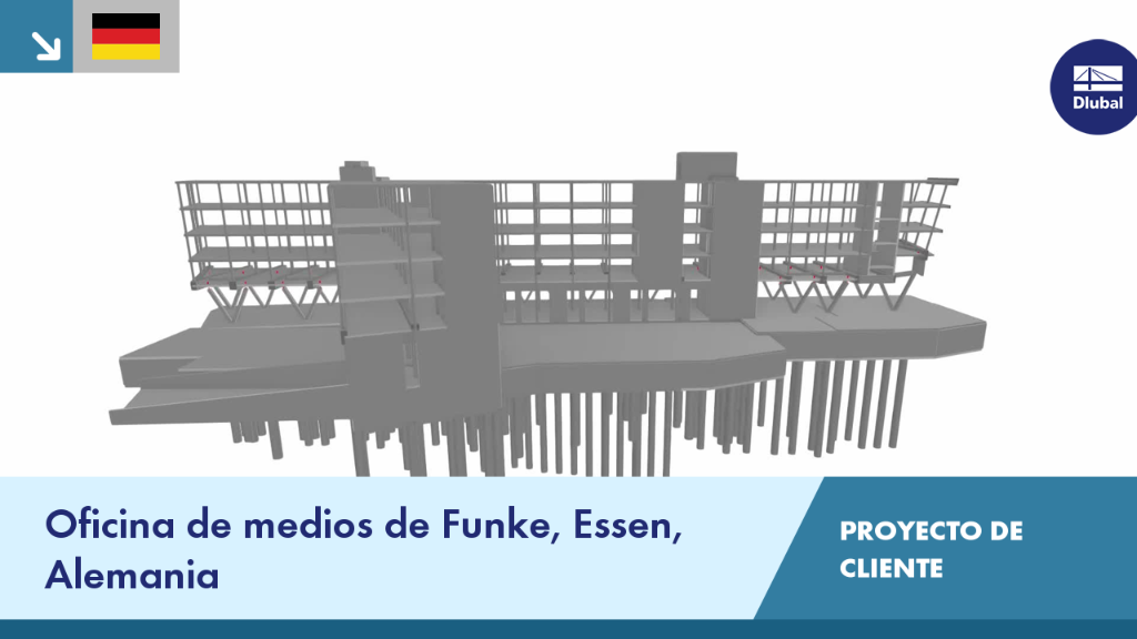 Edificio de oficinas moderno en Essen, proyecto de construcción personalizado