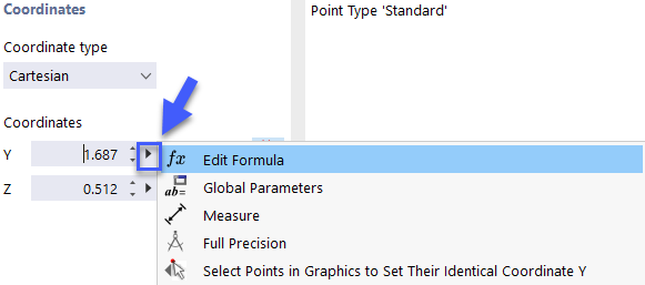 Editar fórmula en el cuadro de diálogo